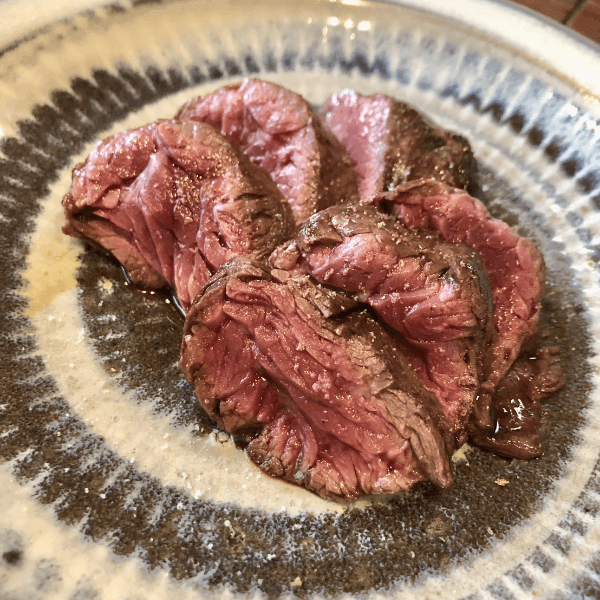 牛サガリステーキ鉄板（ジャポネソース）